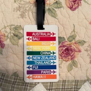 Colorful Travel Luggage Tag